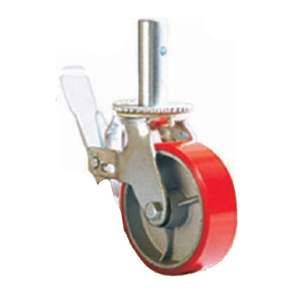 Viking Heavy-Duty PU on Cast Iron Scaffolding Wheel | Viking by KHM Megatools Corp. Viking Heavy-Duty PU on Cast Iron Scaffolding Wheel | Viking by KHM Megatools Corp.